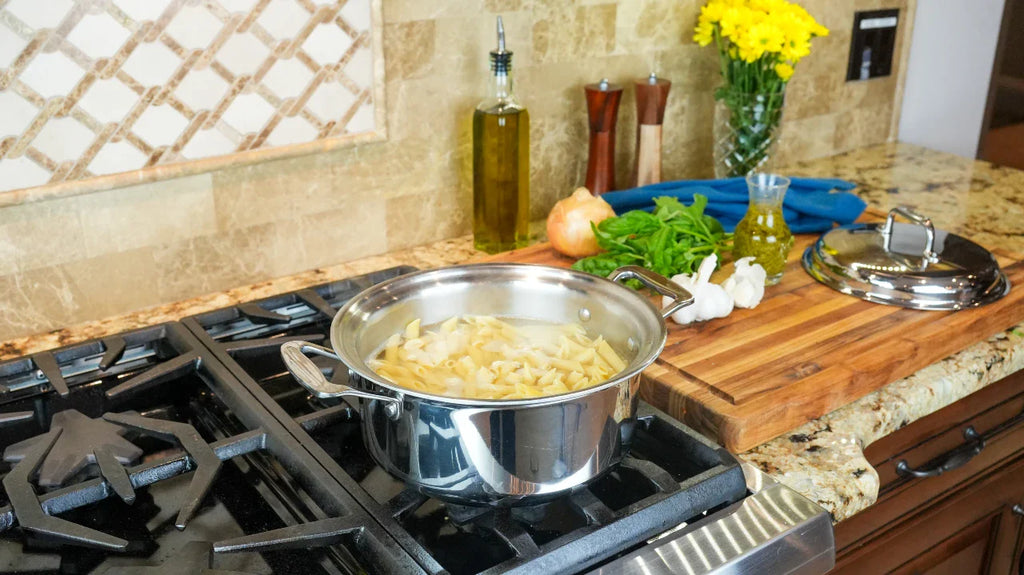 6 Quart Stock Pot with Cover